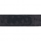 Ceinture cuir façon autruche noir 30 mm - Côme canon fusil